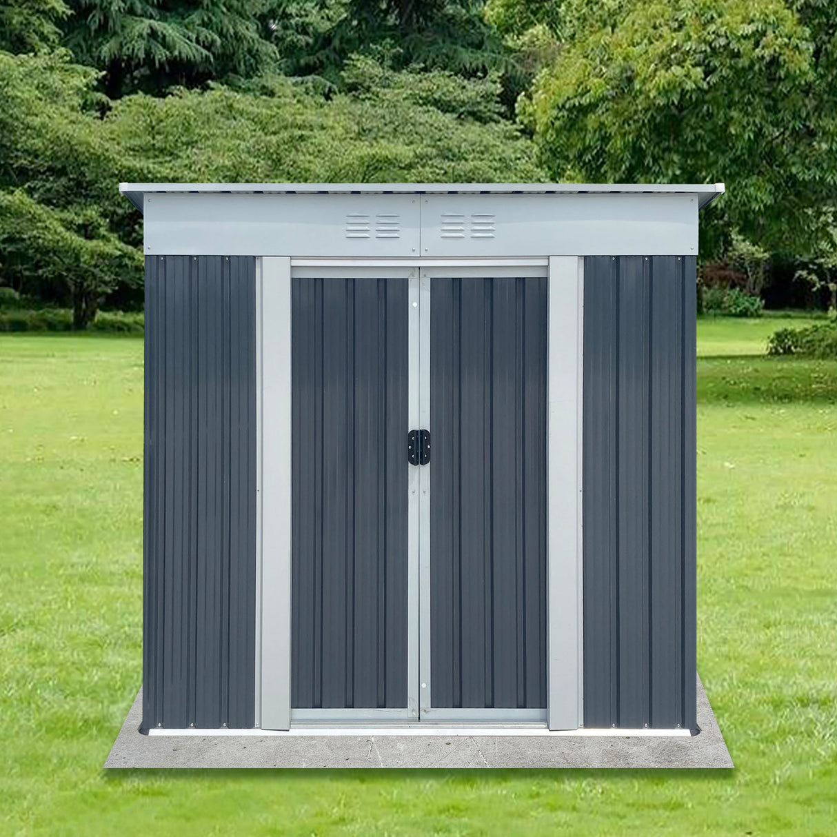 Outdoor Storage Sheds 6FTx4FT Pent Roof