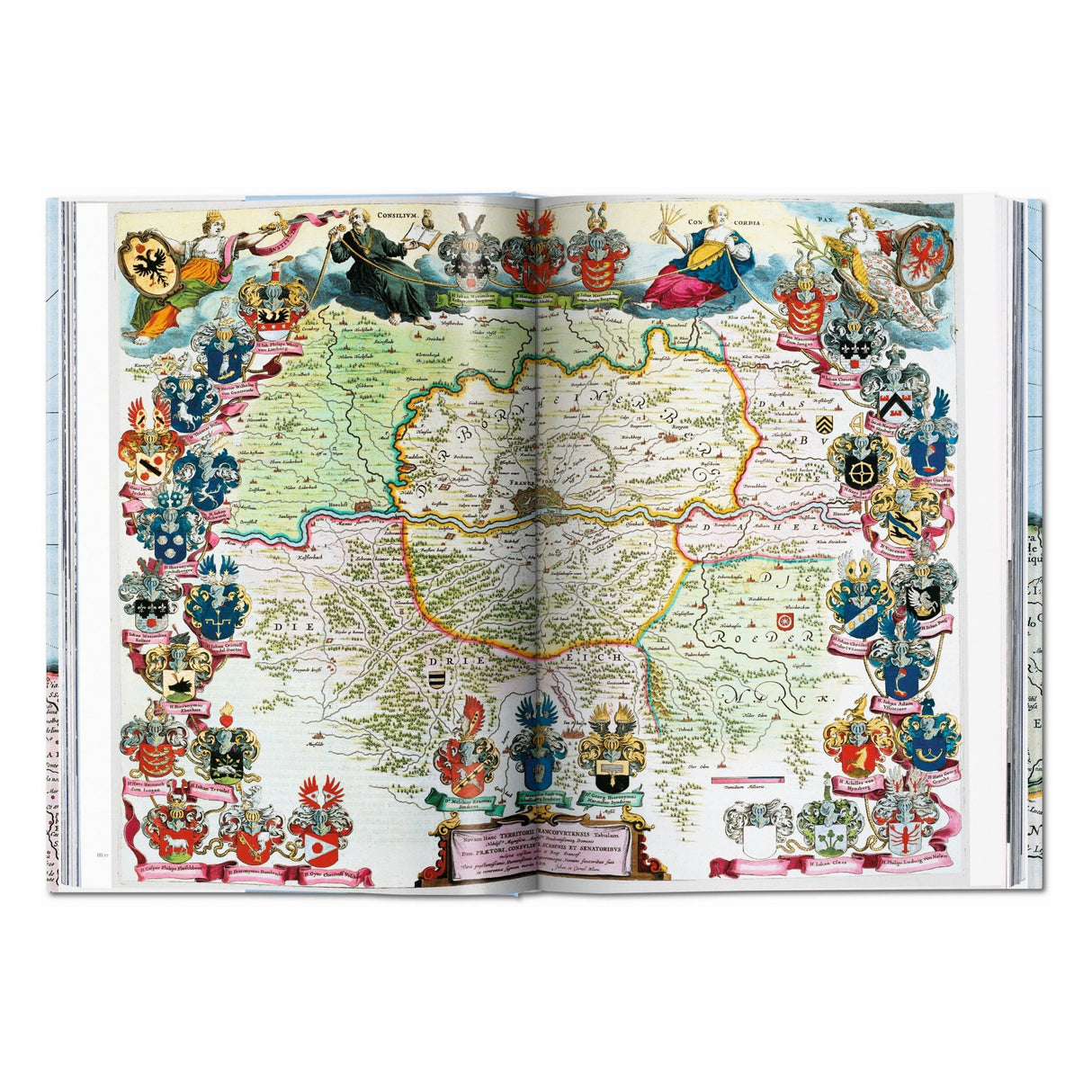 Joan Blaeu. Atlas Maior of 1665 (German, French, English)