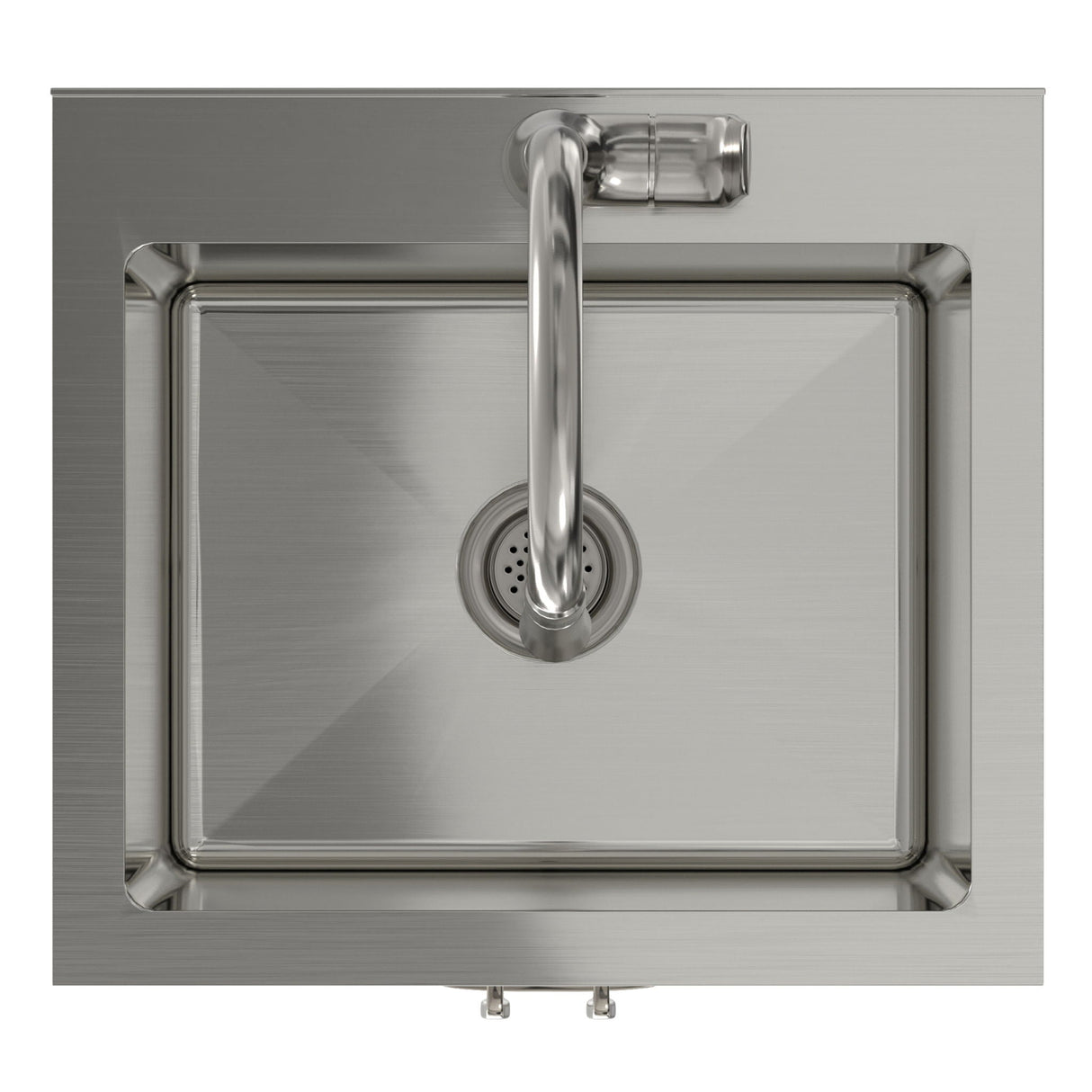 Reed - Deluxe Laundry Cabinet With Pull-Out Faucet And Stainless Steel Sink