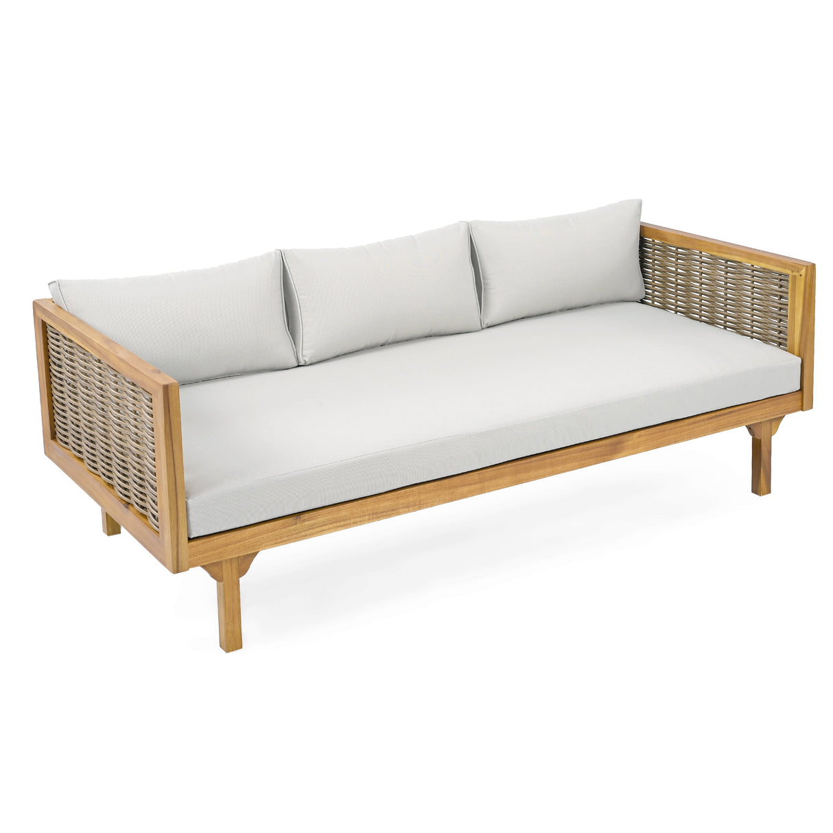 Wicker Patio Furniture Set Outdoor Rattan Sectional Set