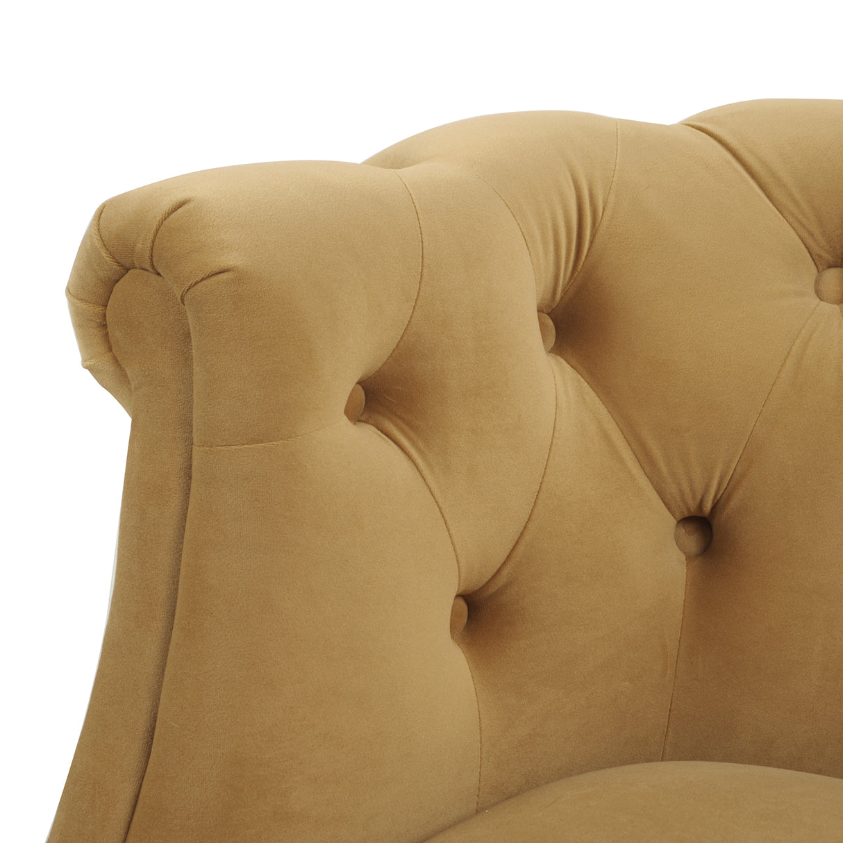 Katherine tufted accent chair