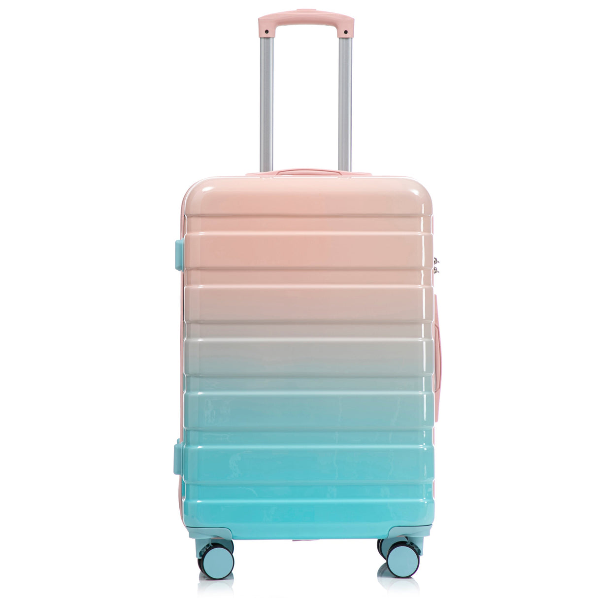 20'/24'/28' 3-Piece PC Spinner Wheel Luggage Set with Combination Lock