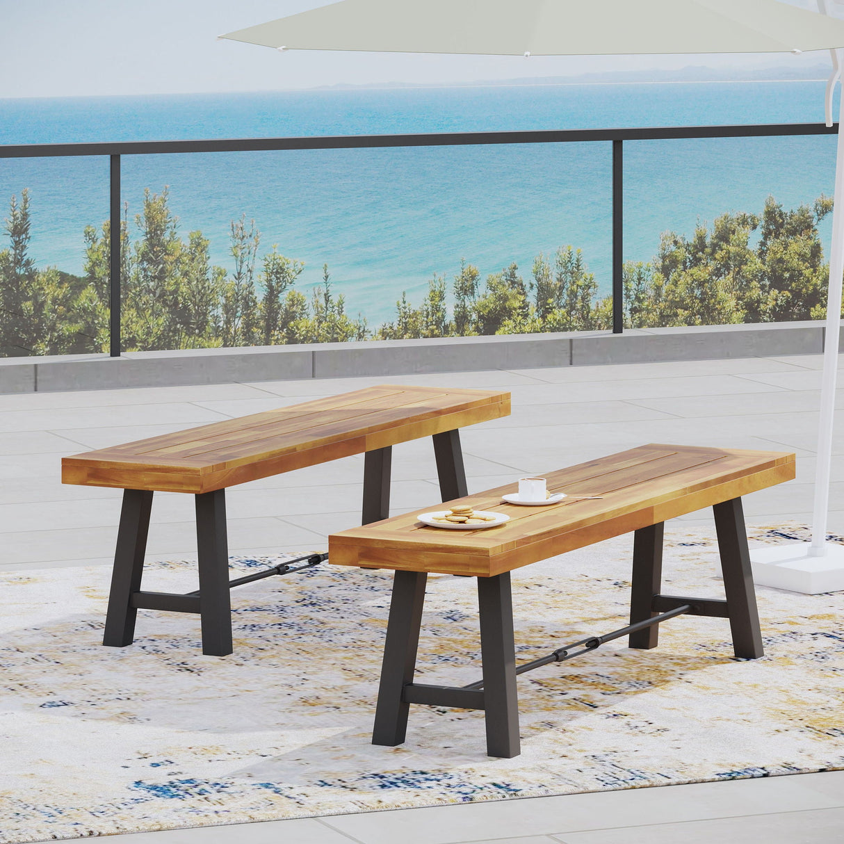 Catriona - Bench - Teak