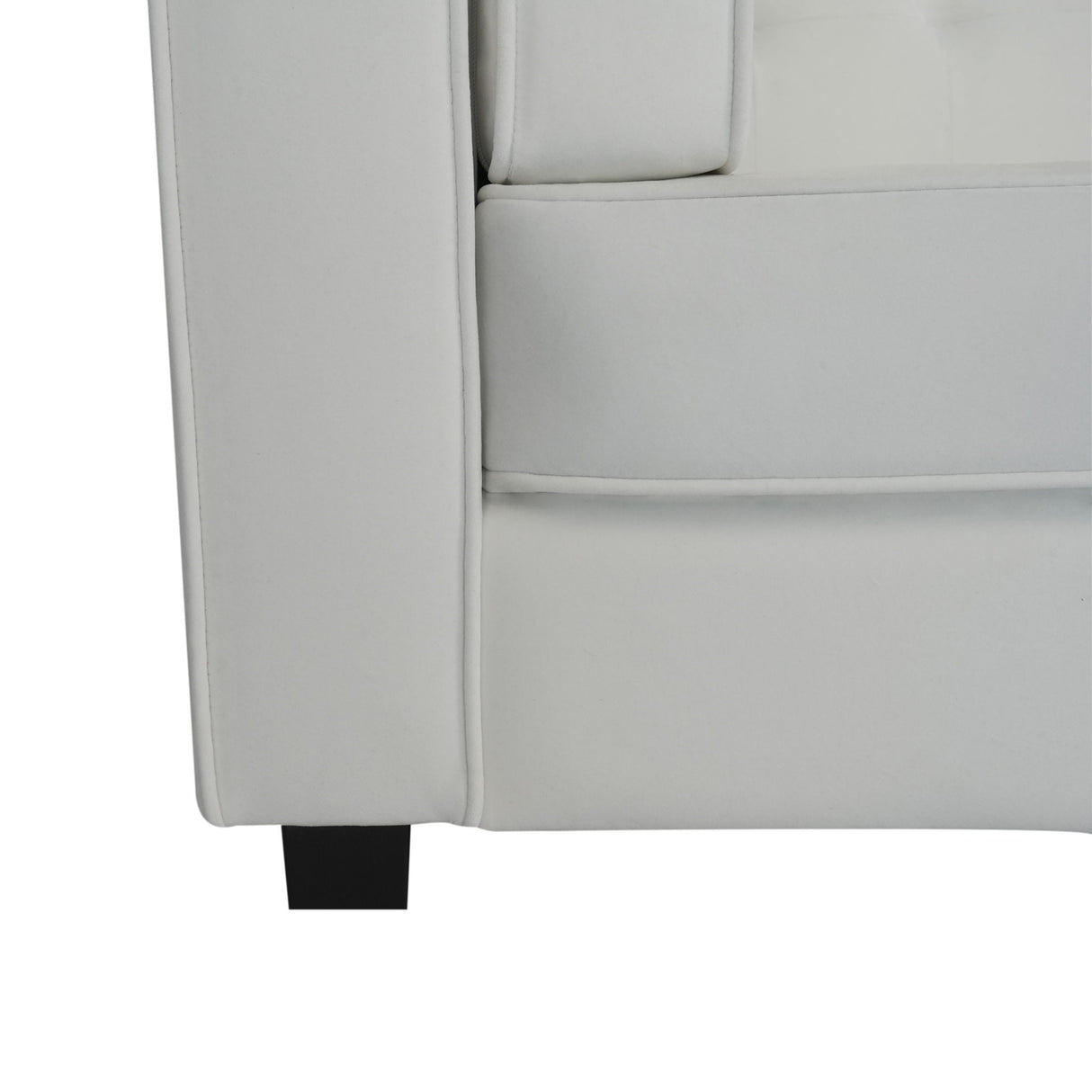 3 Seater Upholstered Tufted Sofa