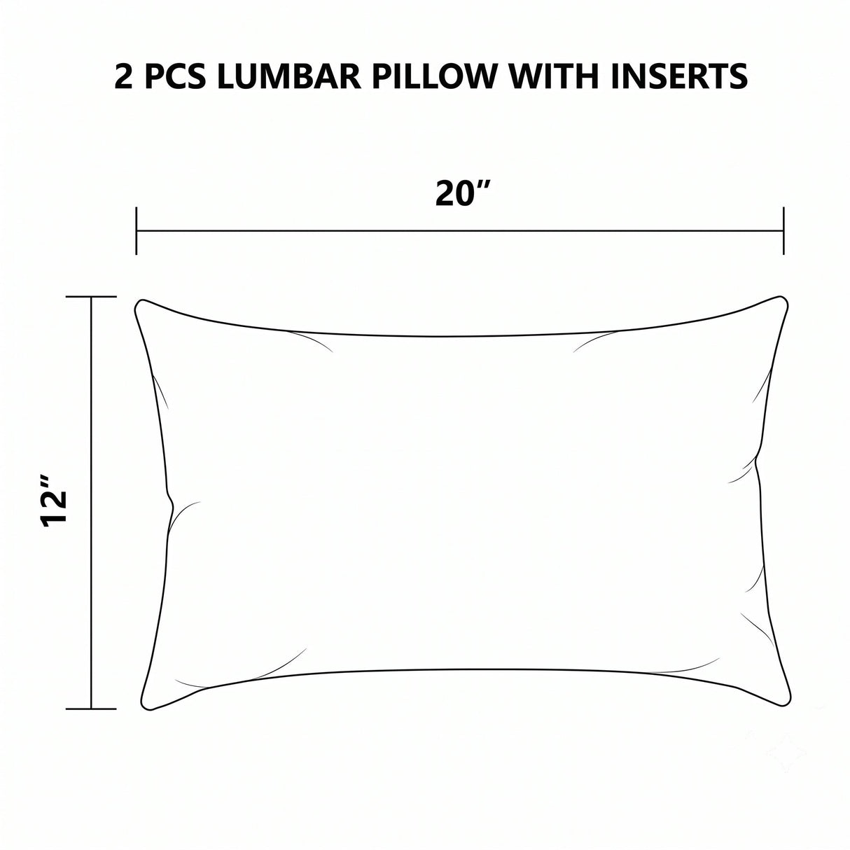 2 Pack Outdoor Lumbar Pillow with Inserts - Tropical Parrot
