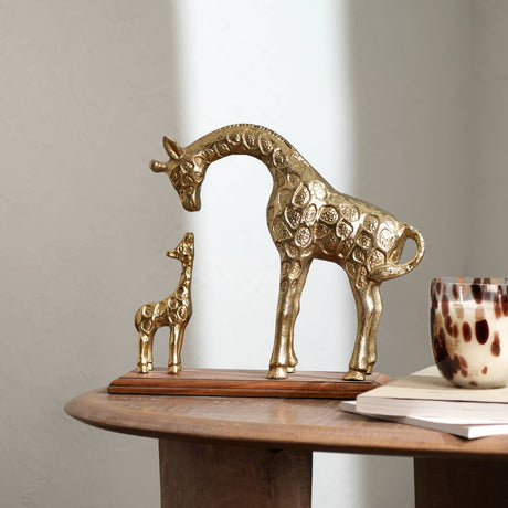 Decorative-Giraffe-Sculpture-Animal-Figurine-11x4.5x11'-