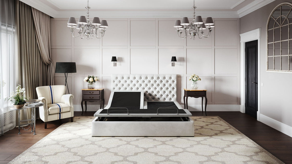 Btx5 - Flex Head Adjustable Bed Base With Head And Foot Position Adjustment