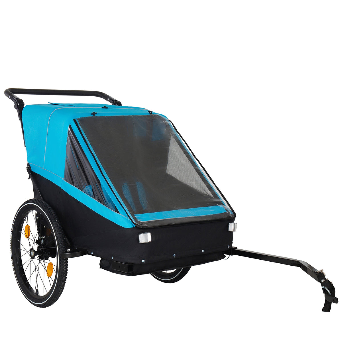 2 In 1 Kids Bike Trailer And Stroller