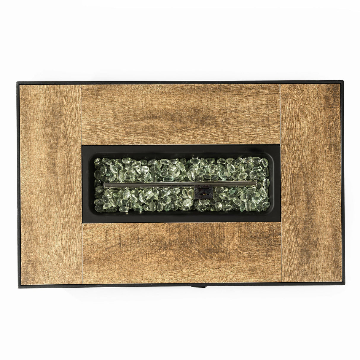 32" Propane Gas Fire Pit Table with Propane Tank Cover