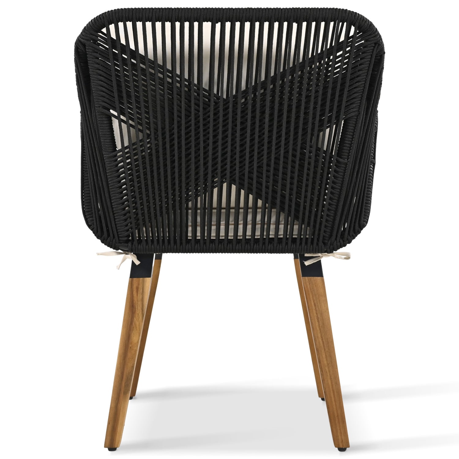 5 piece Woven Rope Outdoor Patio Set