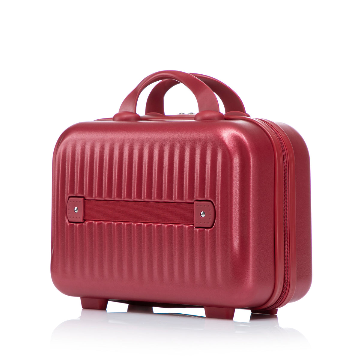 14'/20' 2-Piece ABS Spinner Wheel Luggage Set with Combination Lock and Front Opening Design