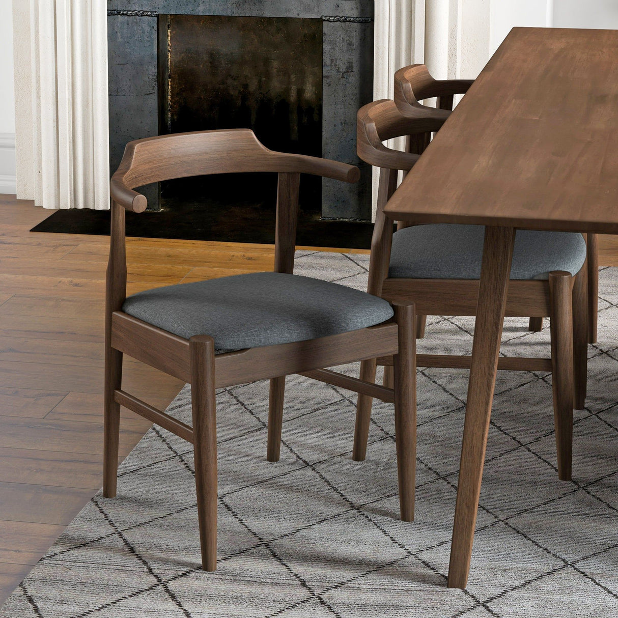 Daisy - Mid-Century Modern Dining Chair (Set of 2)