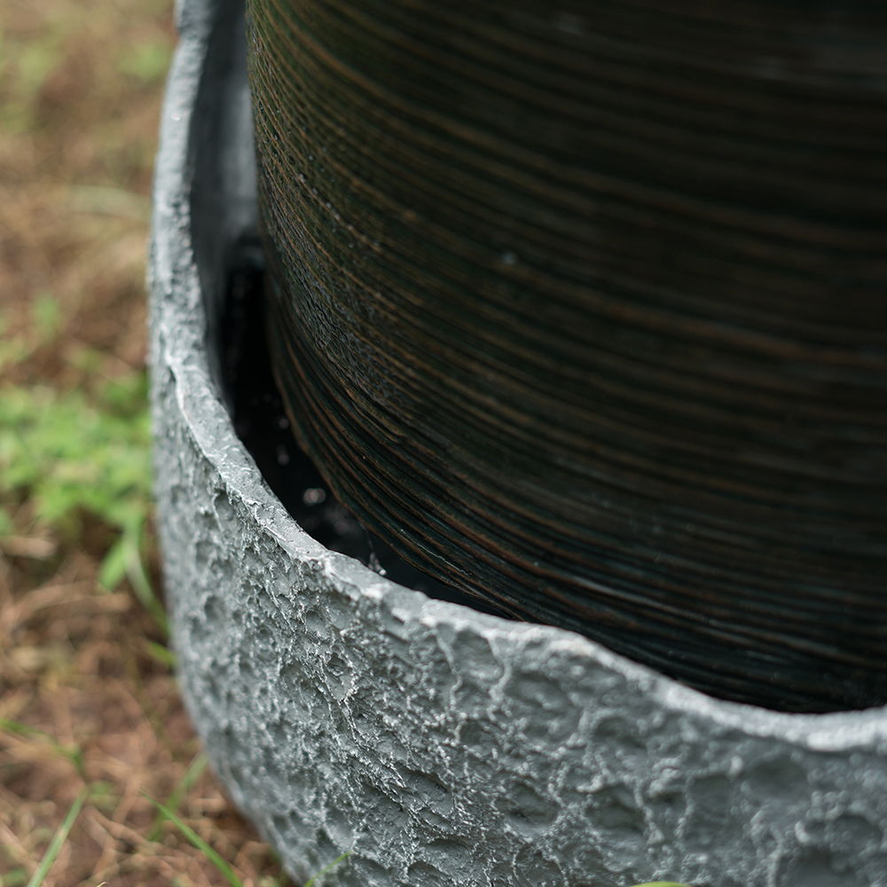 Indoor Outdoor Water Fountain Unique Broken Urn Fountain
