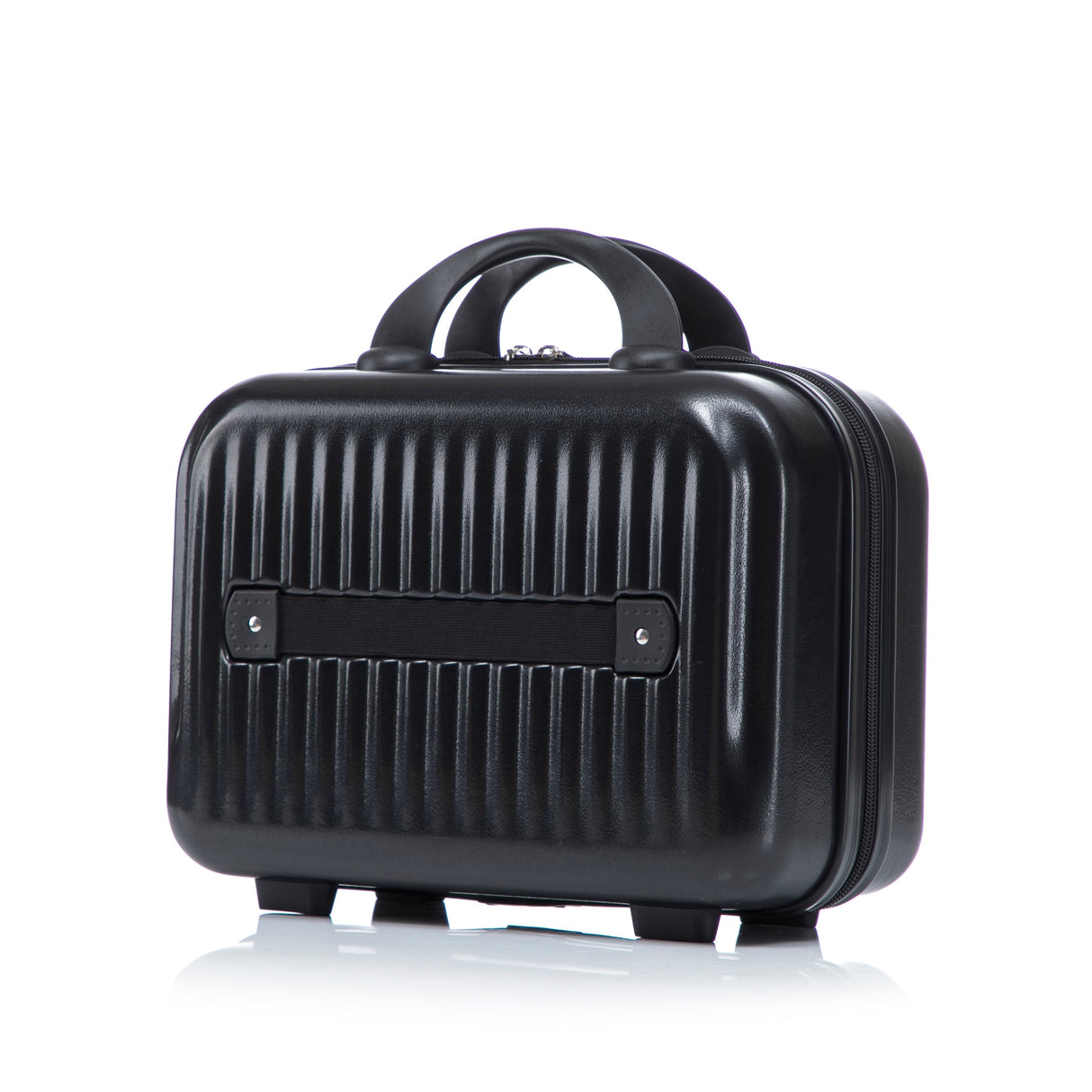 14'/20' 2-Piece ABS Spinner Wheel Luggage Set with Combination Lock and Cosmetic Case