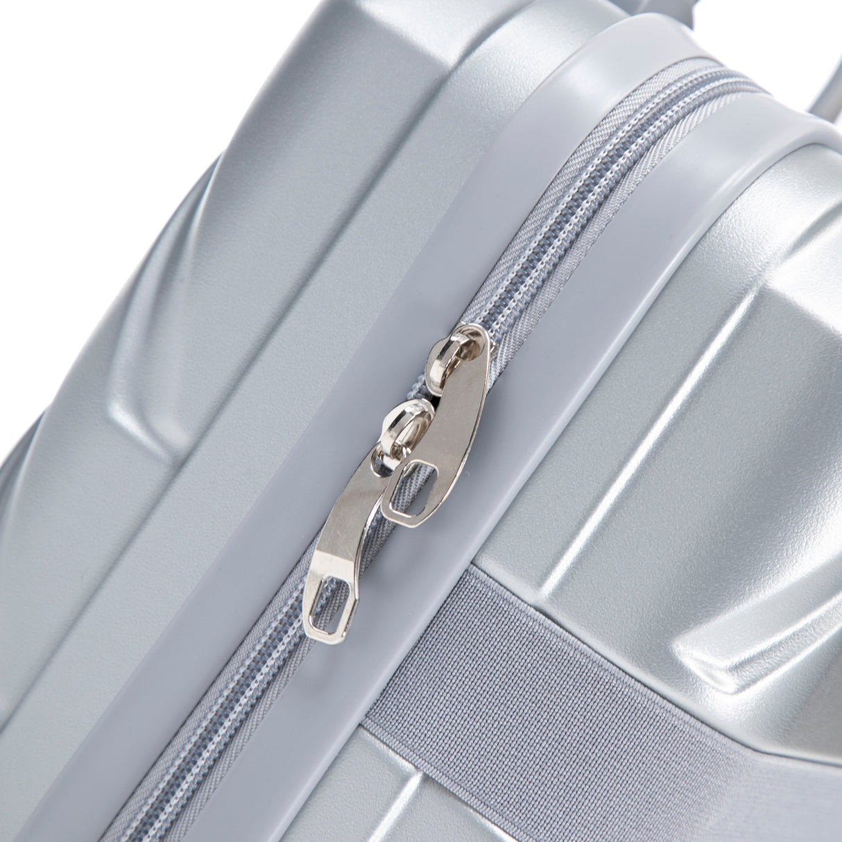 14"/20" 2-Piece ABS Spinner Wheel Luggage Set with Lock