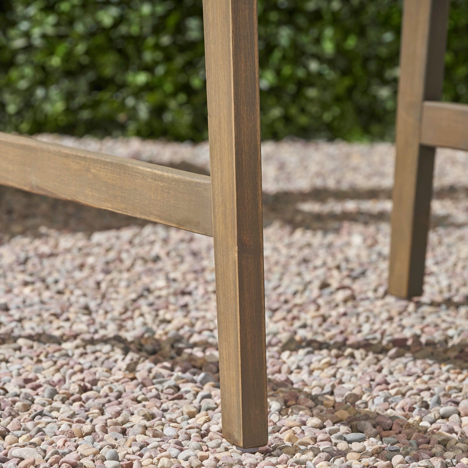 Adirondack Dining Chairs in Weathered Grey Acacia- Set of 2