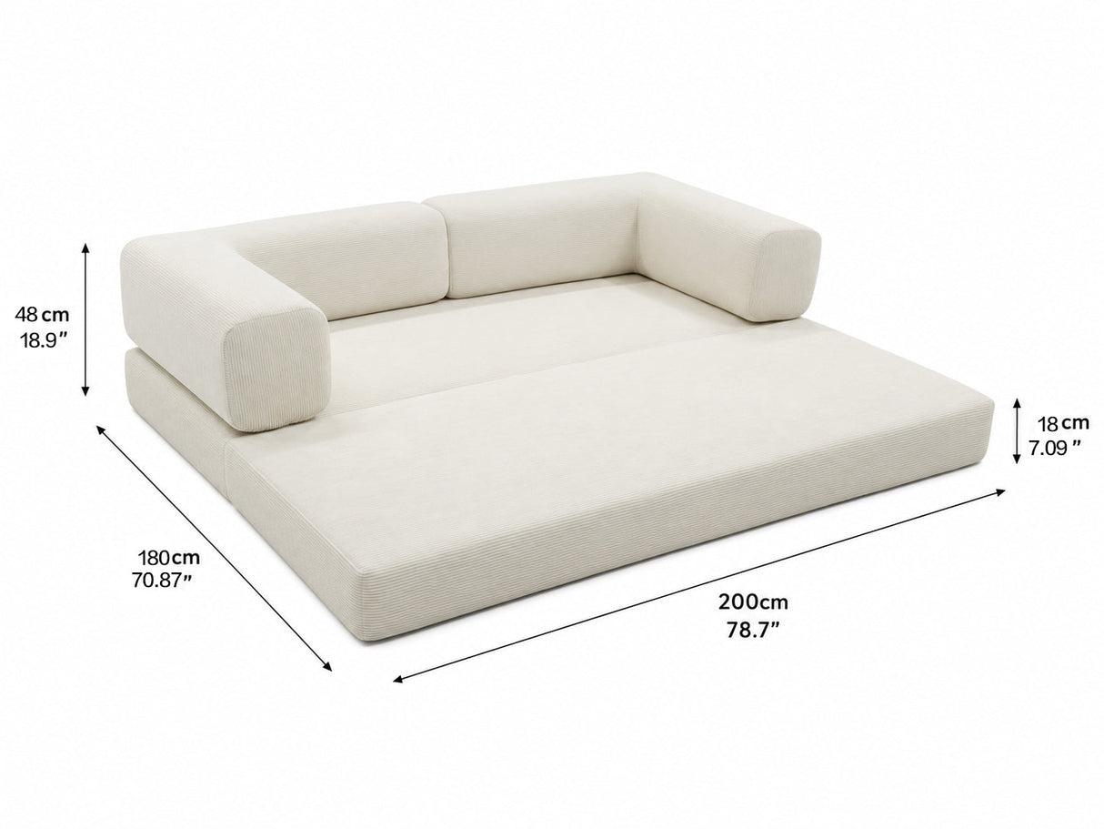 Double Sofa Bed - Multifunctional Compression Sofa