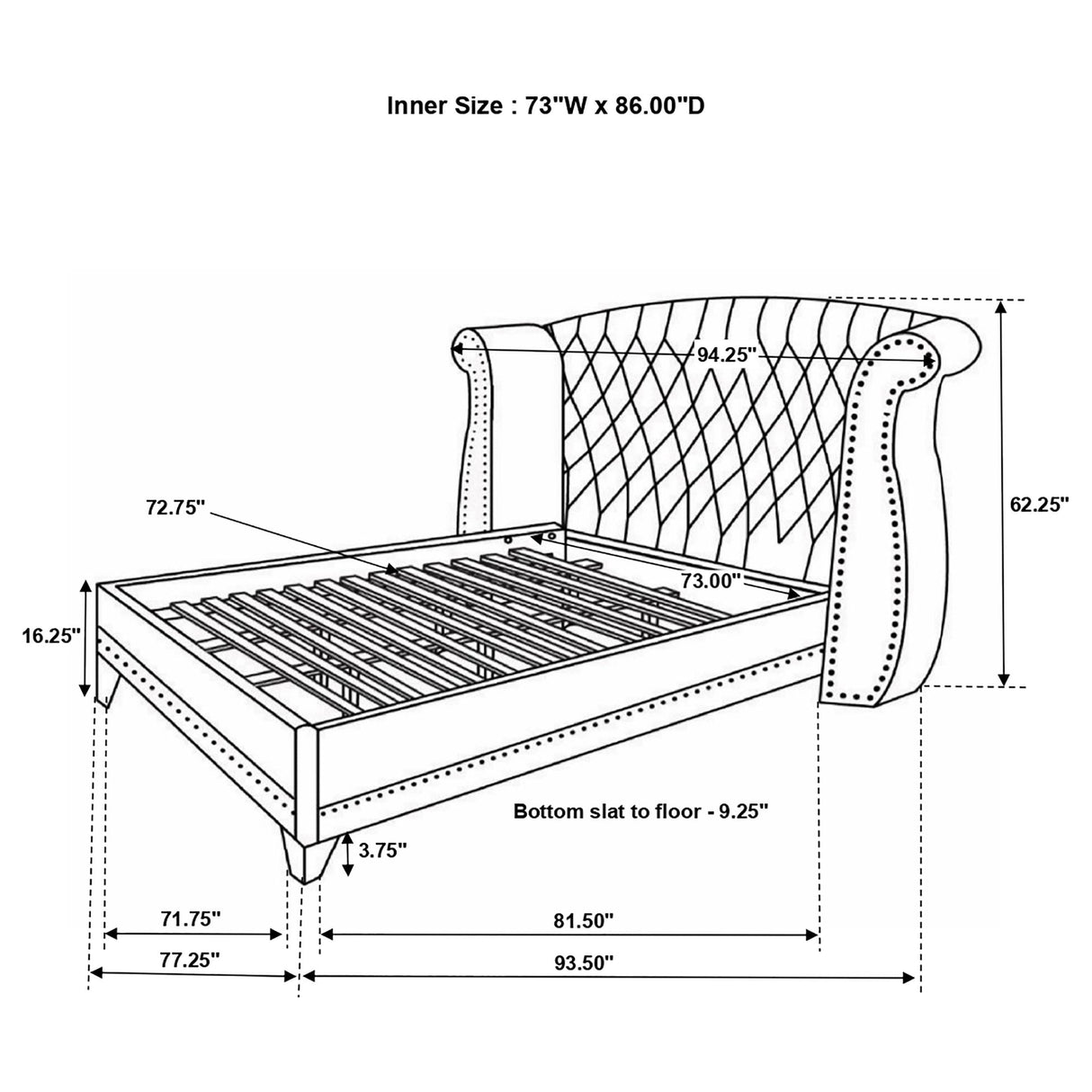 Randall White 5-Piece Queen Bedroom Set
