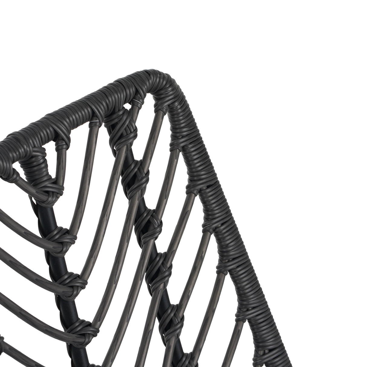 DEJA Chair 2PCS with 2 Cushions, Gray