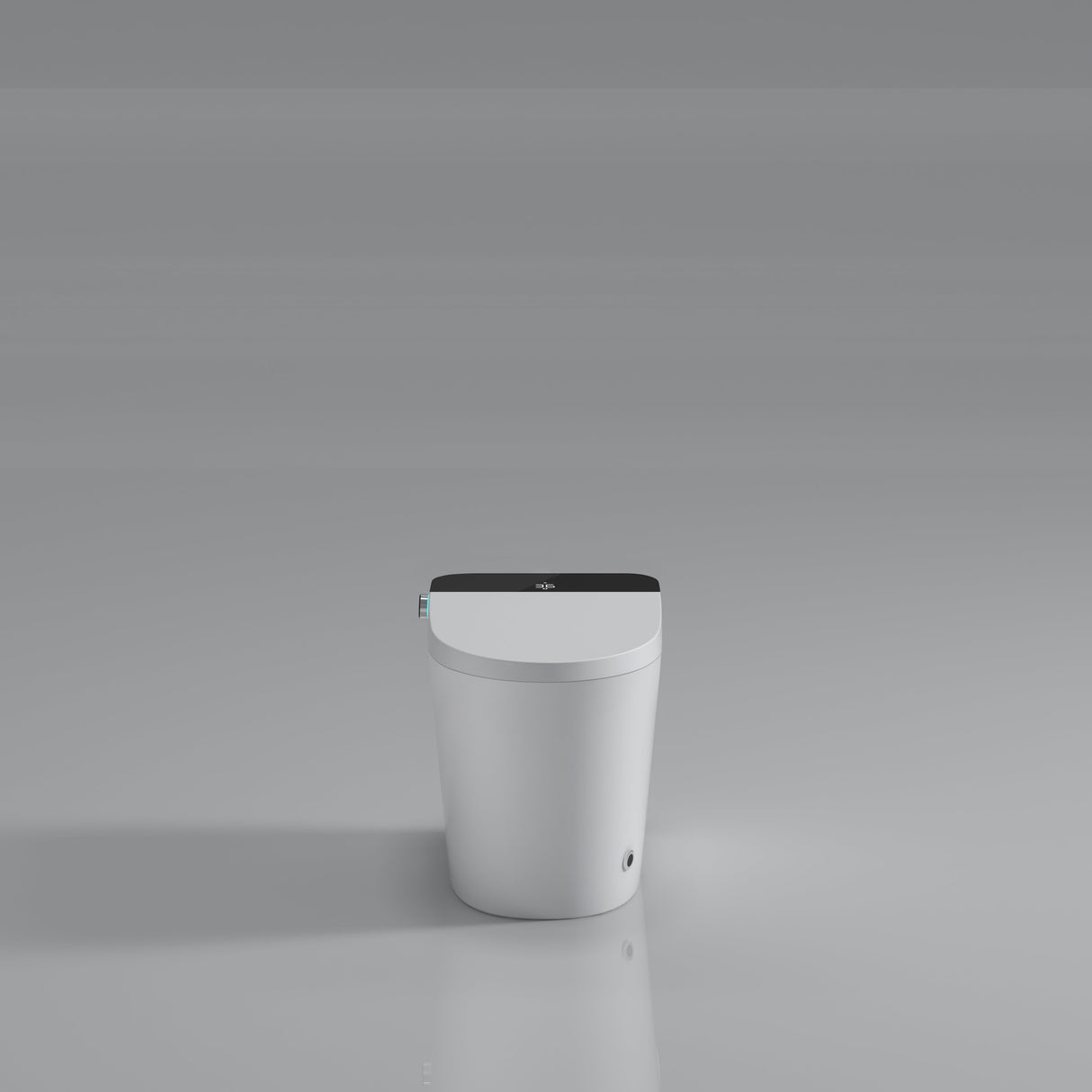 Modern Smart Toilet with Bidet Seat Built-In