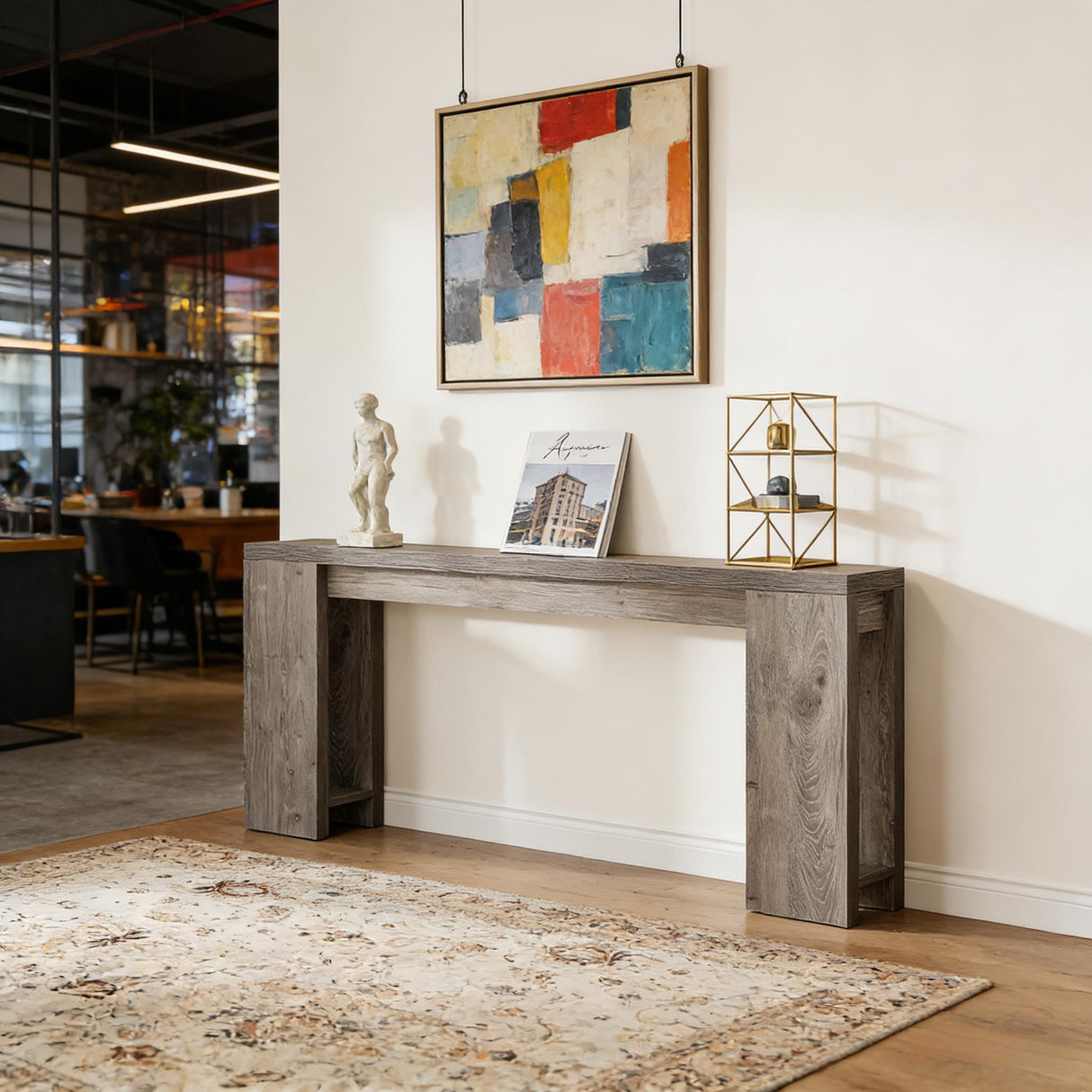 Wood Entryway Table, Console Table, Side Table