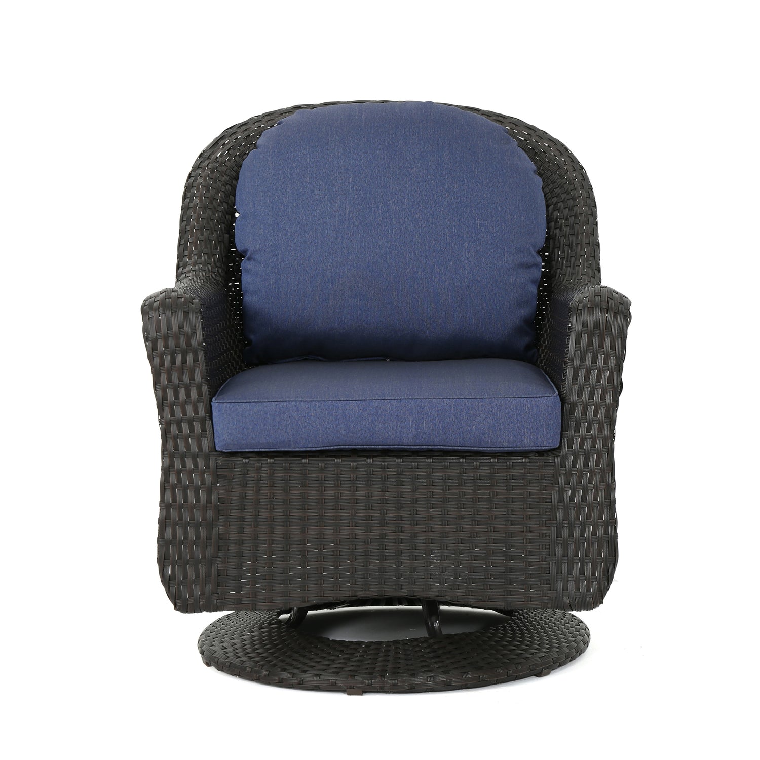 Liam swivel club chair (set of 2) by christopher knight home