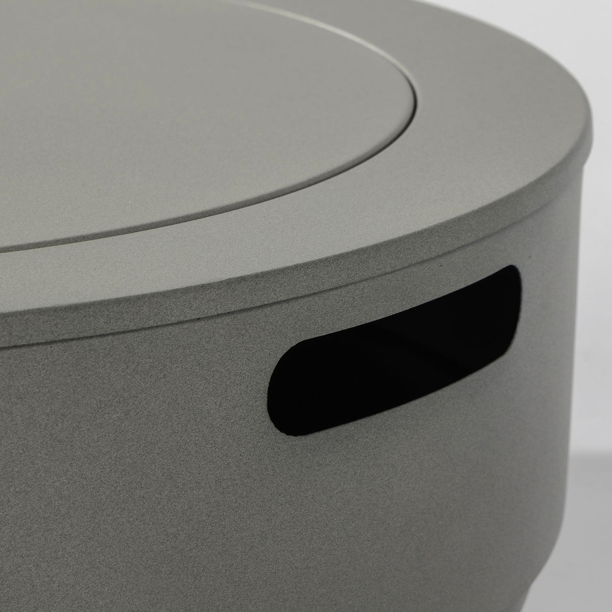 24' Propane Gas Fire Pit Bowl 50000 BTU - Steel Grey Outdoor Fire Pit