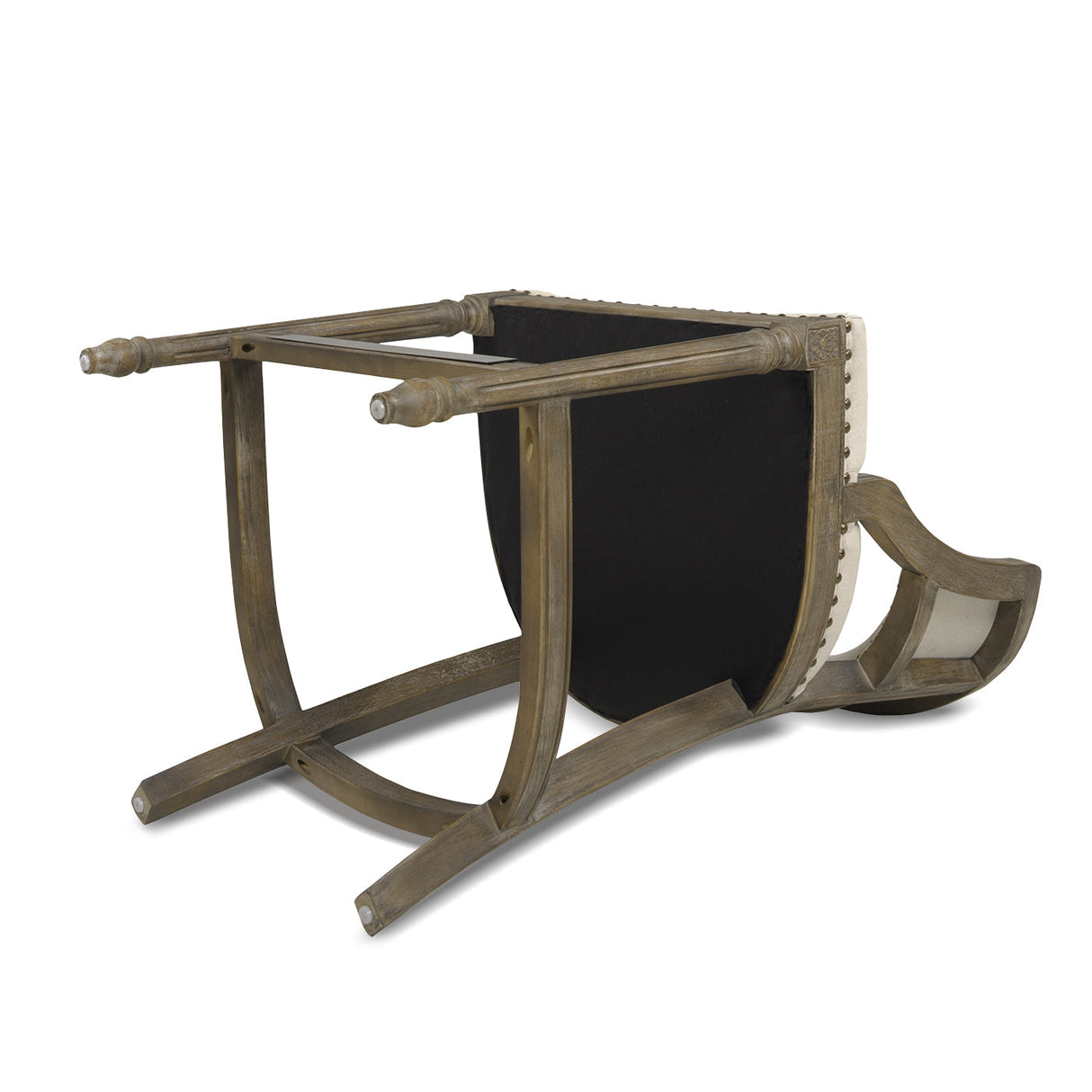 Paris 26.5' Farmhouse Counter Height Bar Stool with Backrest