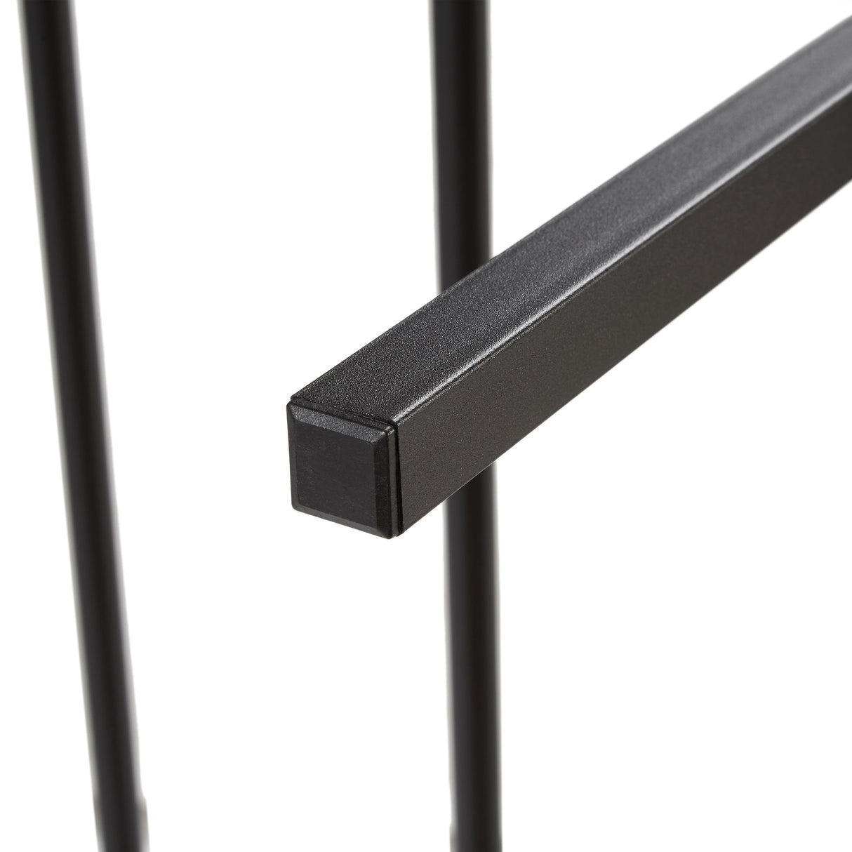 Modern King Size Metal Platform Bed Frame with Wooden Headboard