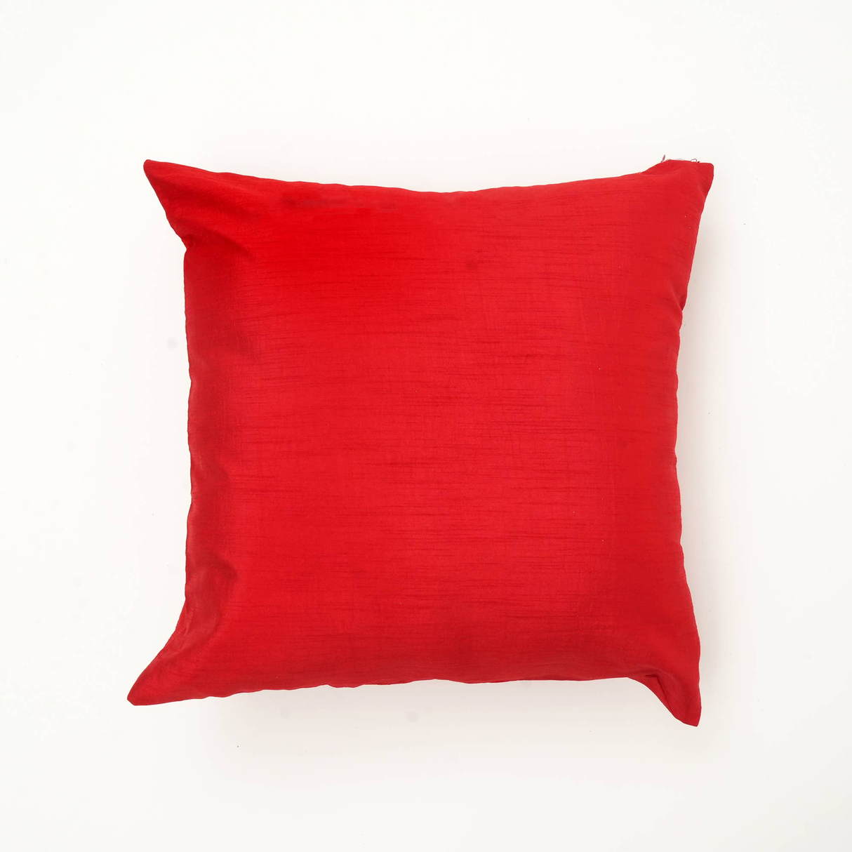 Handcrafted Snowflake Embroidered Cotton Pillow