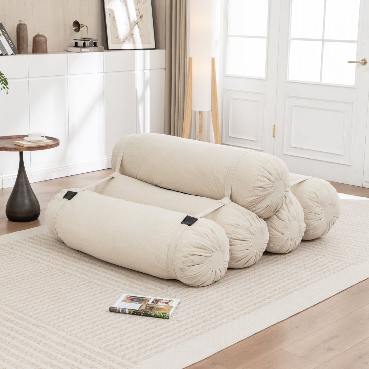 Adjustable Floor Sofa - Corduroy Lazy Sofa