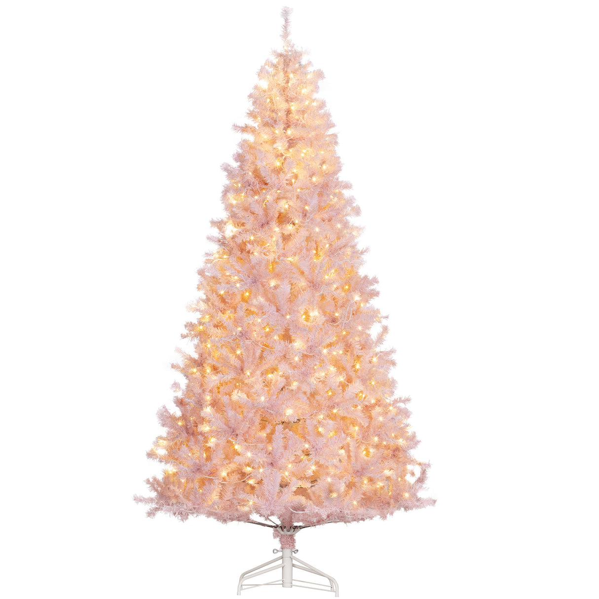 HOMCOM 7.5' Tall Prelit Christmas Tree
