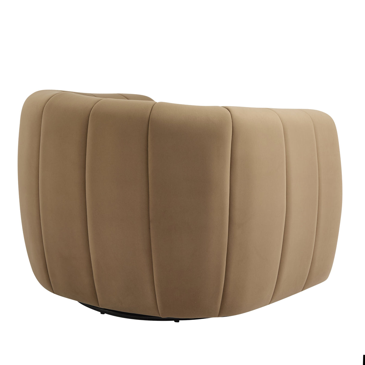 Modern Swivel Club Chair with Premium Velvet