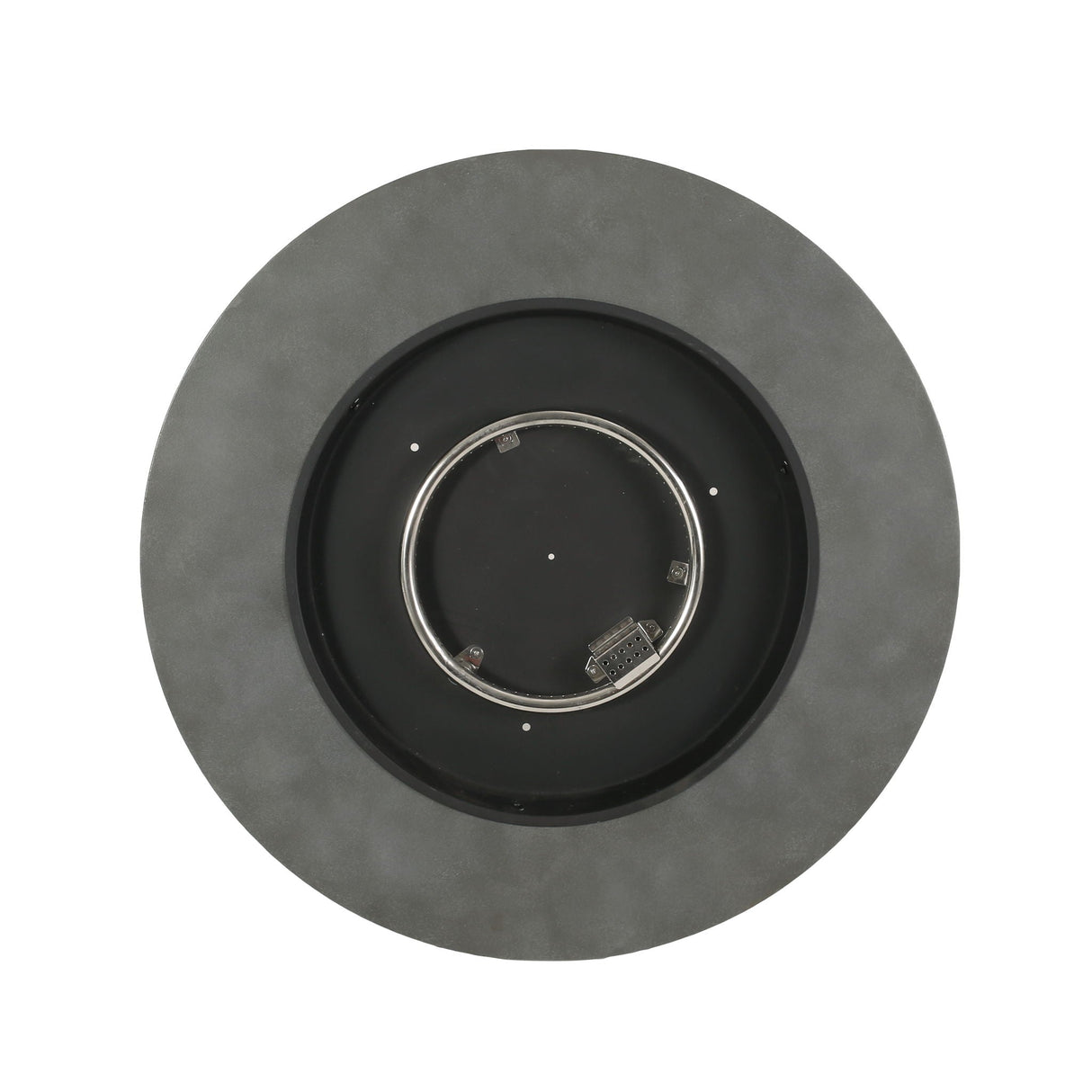 Round Iron Fire Pit With 40, 000 Btu