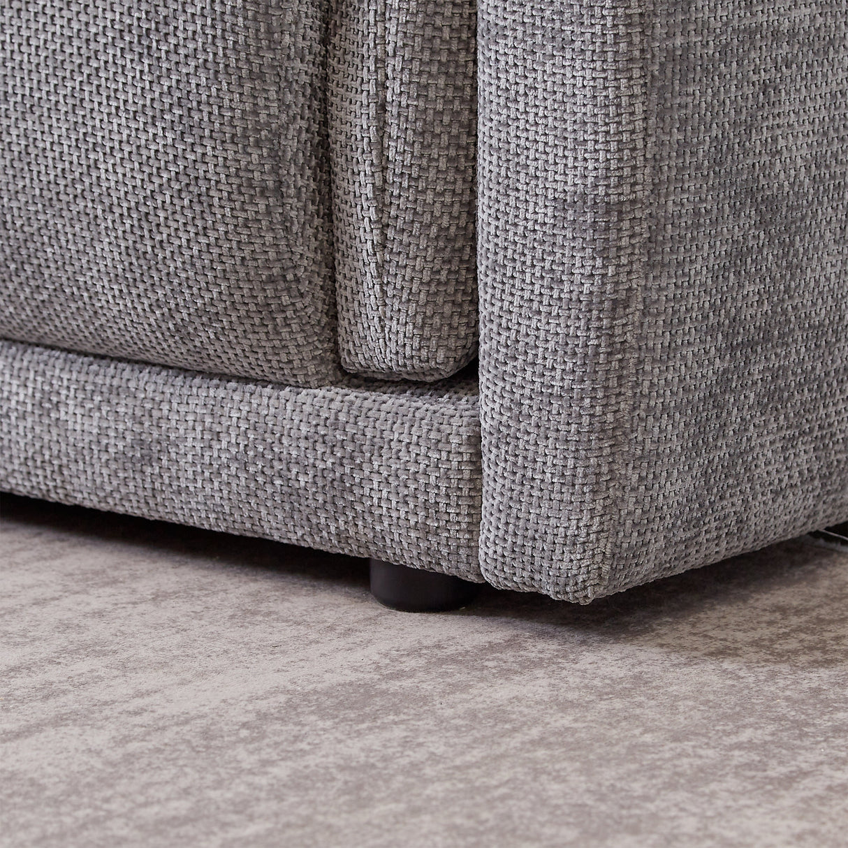 98.5' 3-Seater Sofa in Contemporary Grey