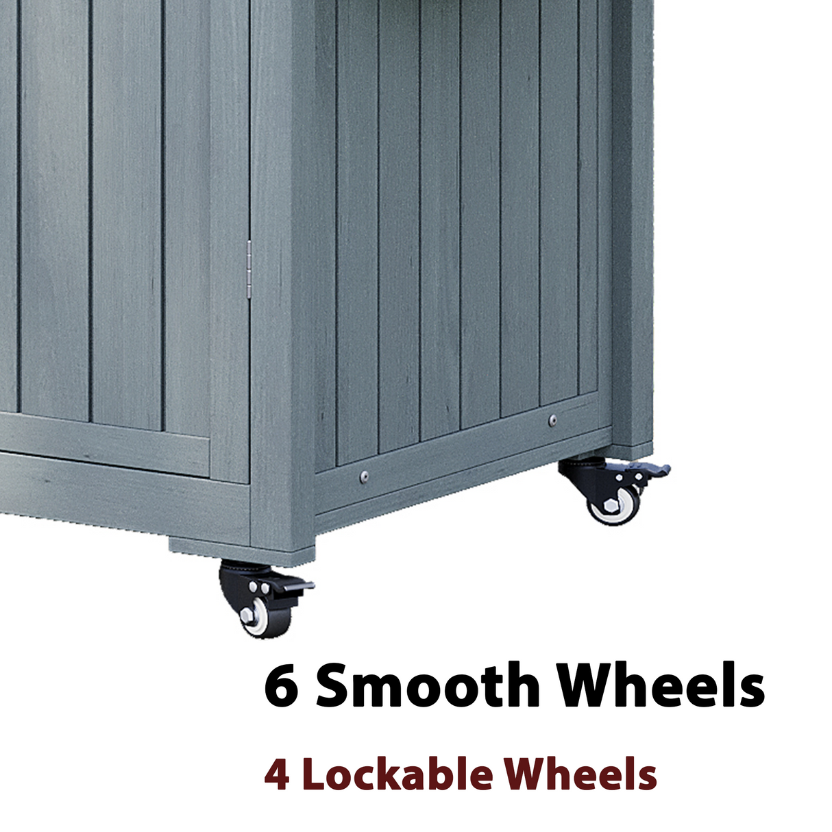 K&K 66.5" Outdoor Kitchen Island for Big Green Egg Grills