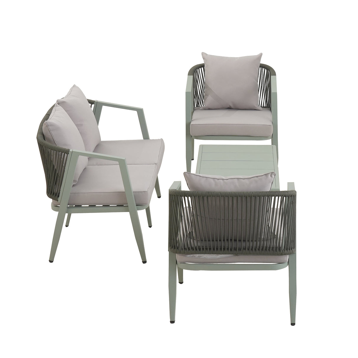 U_STYLE Durable and Comfortable Outdoor Seating Set