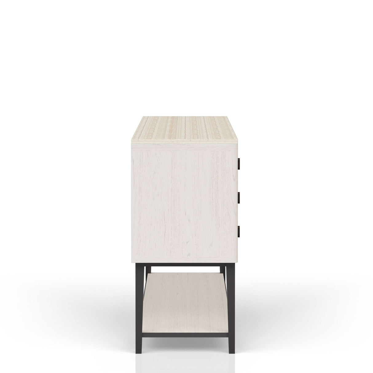Server With Base - White