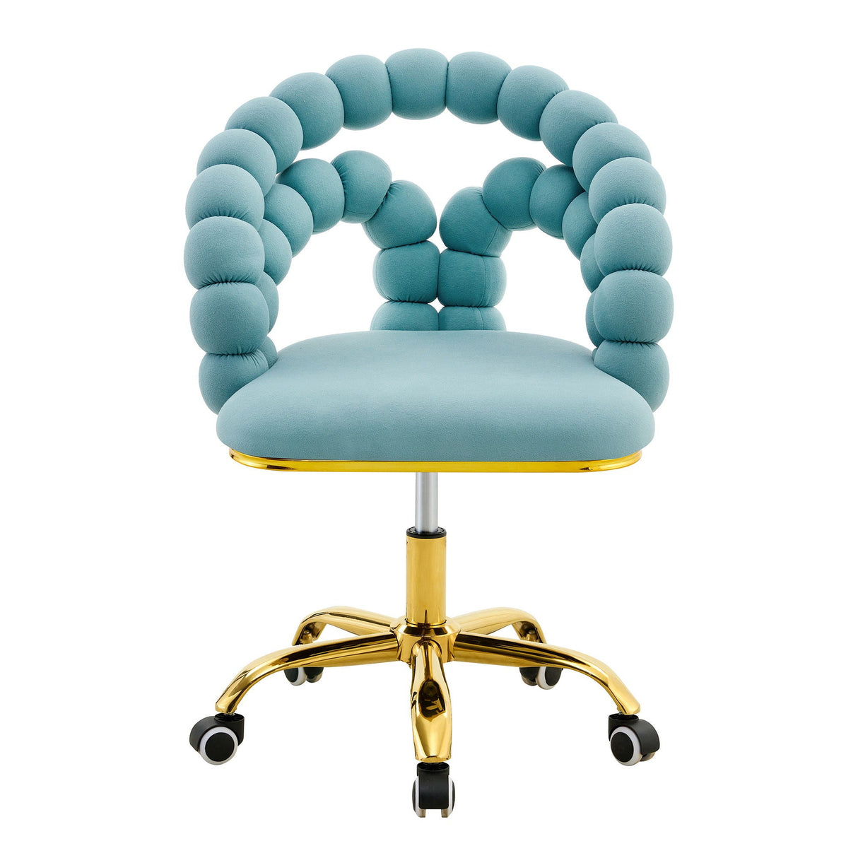 Puffy Bubble, Ball Chain Accent Chair With 5 Claw Casters