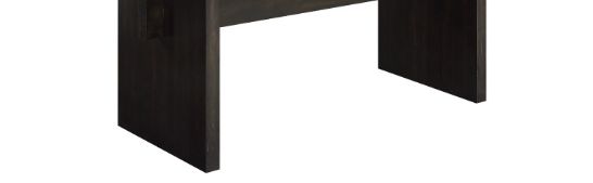 Jaramillo Rustic Dining Table - Espresso / Gold