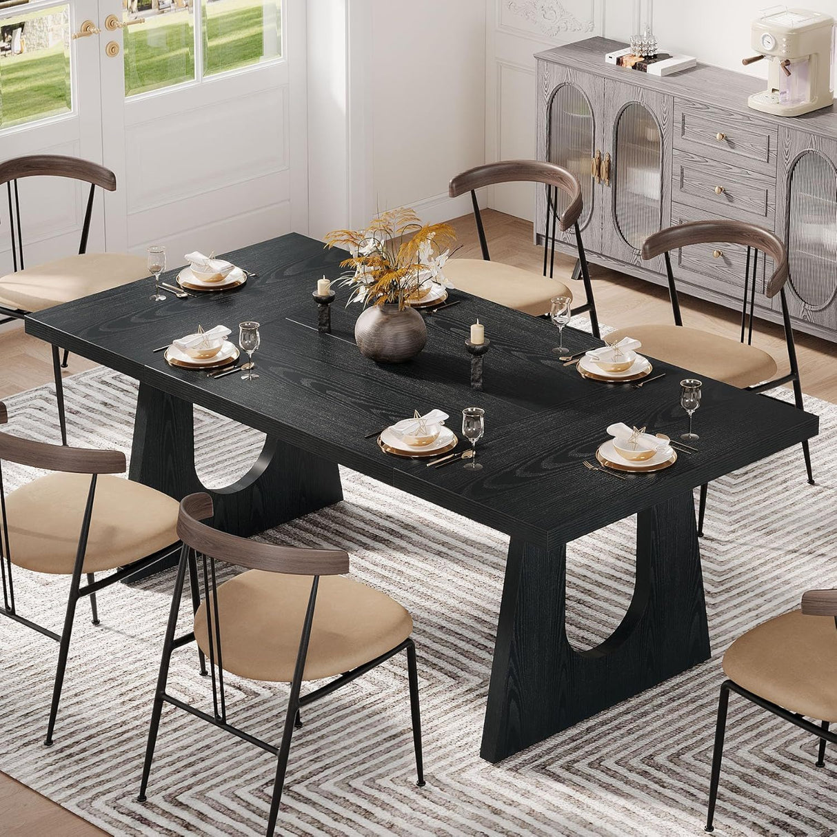 Dining Large Rectangular Kitchen & Dinner Table