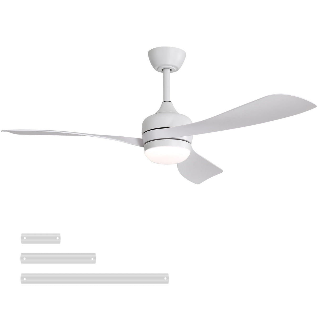 Ceiling Fan With 3 Blades, Remote Control, Reversible DC Motor