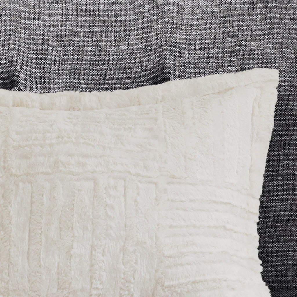 Full/Queen Fur Down Alternative Comforter Mini Set