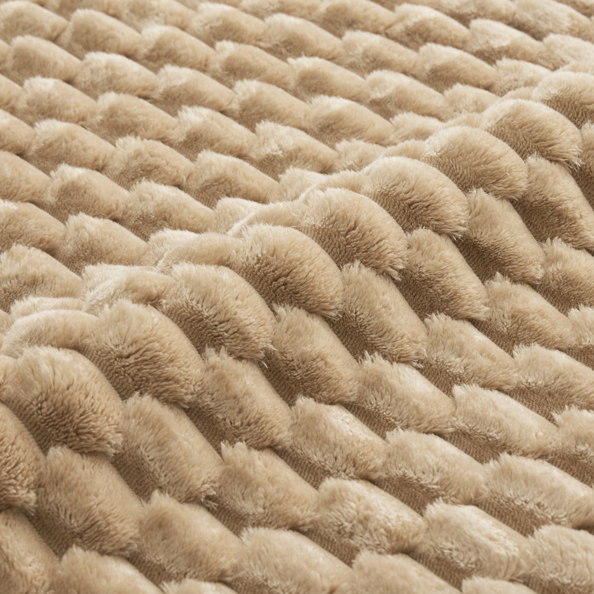 Ottoman Flannelette Fabric - Light Camel