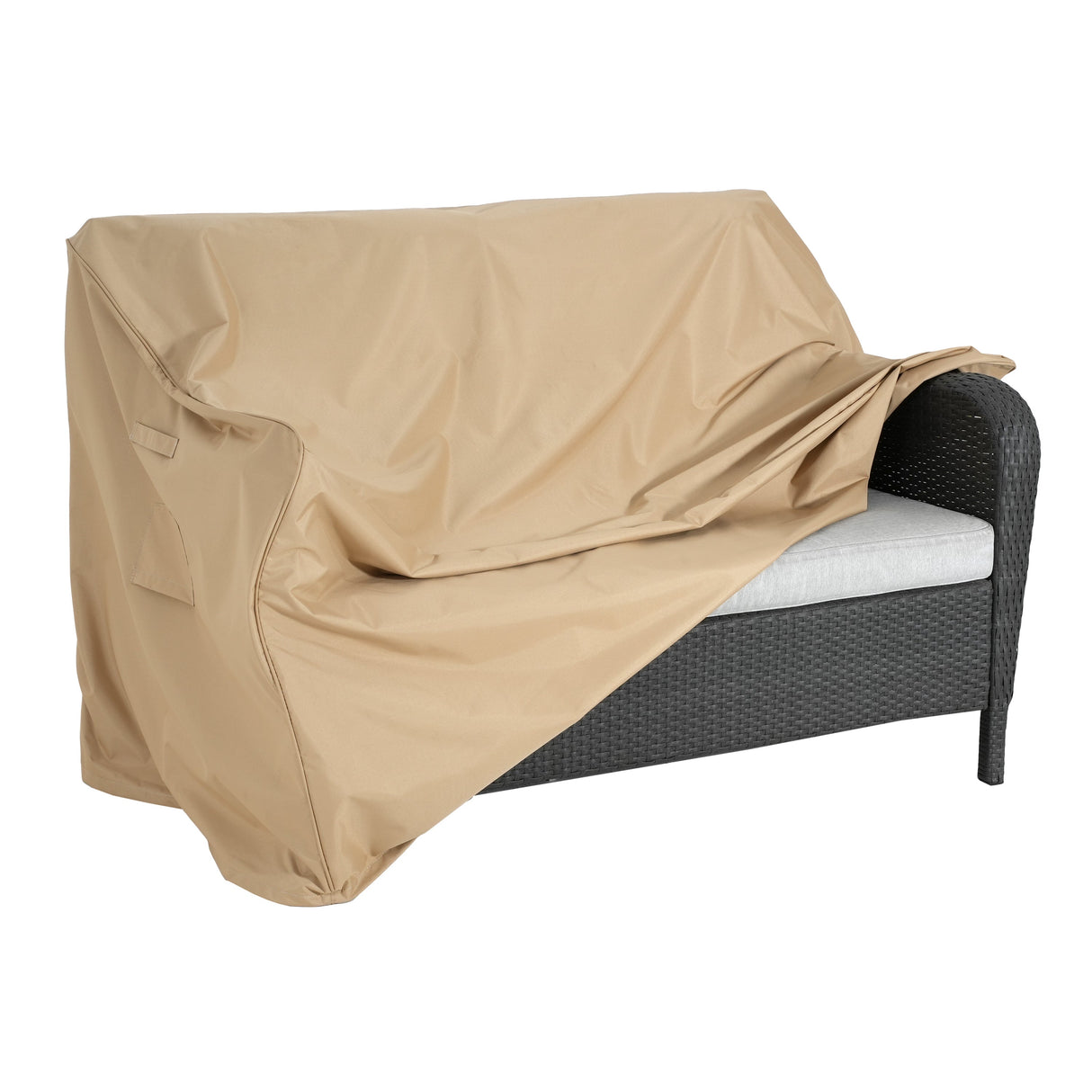 Shield Outdoor Loveseat Sofa Cover Beige