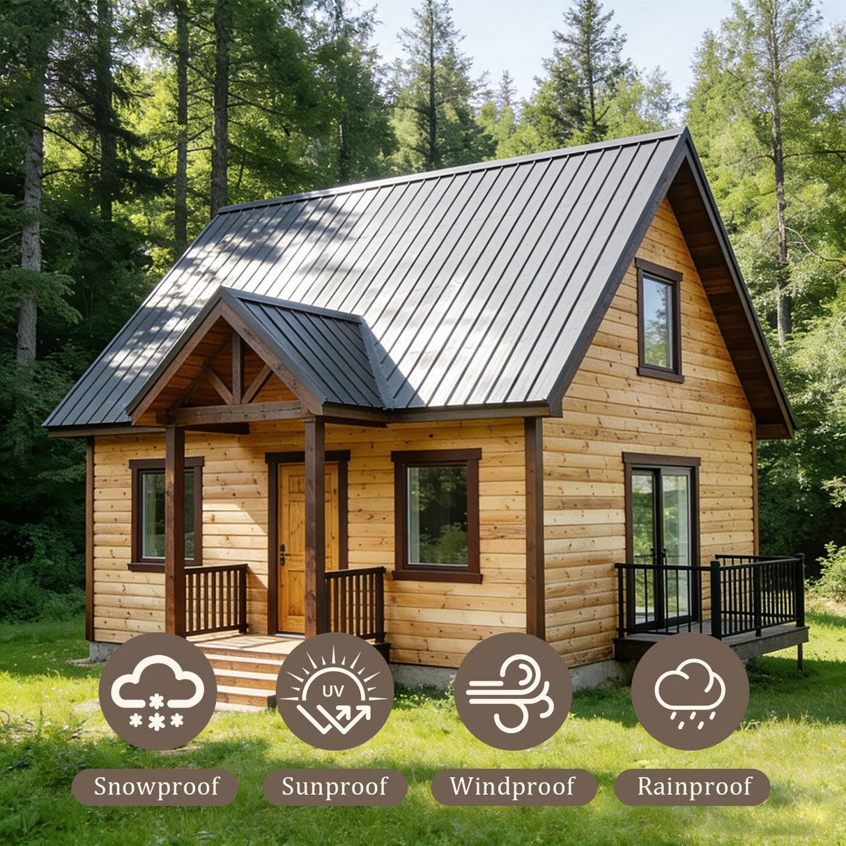 20 Pcs Metal Roof Panels