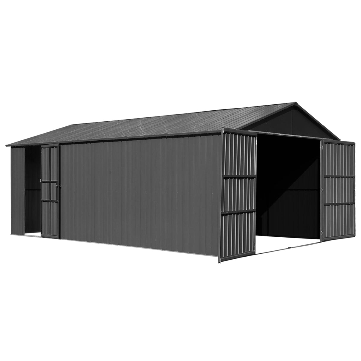 12x15FT Outdoor Metal Garage Shed