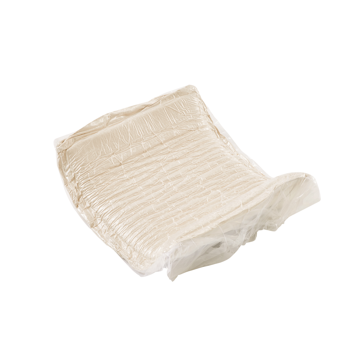 Armless Sofa Velvet-Light Camel