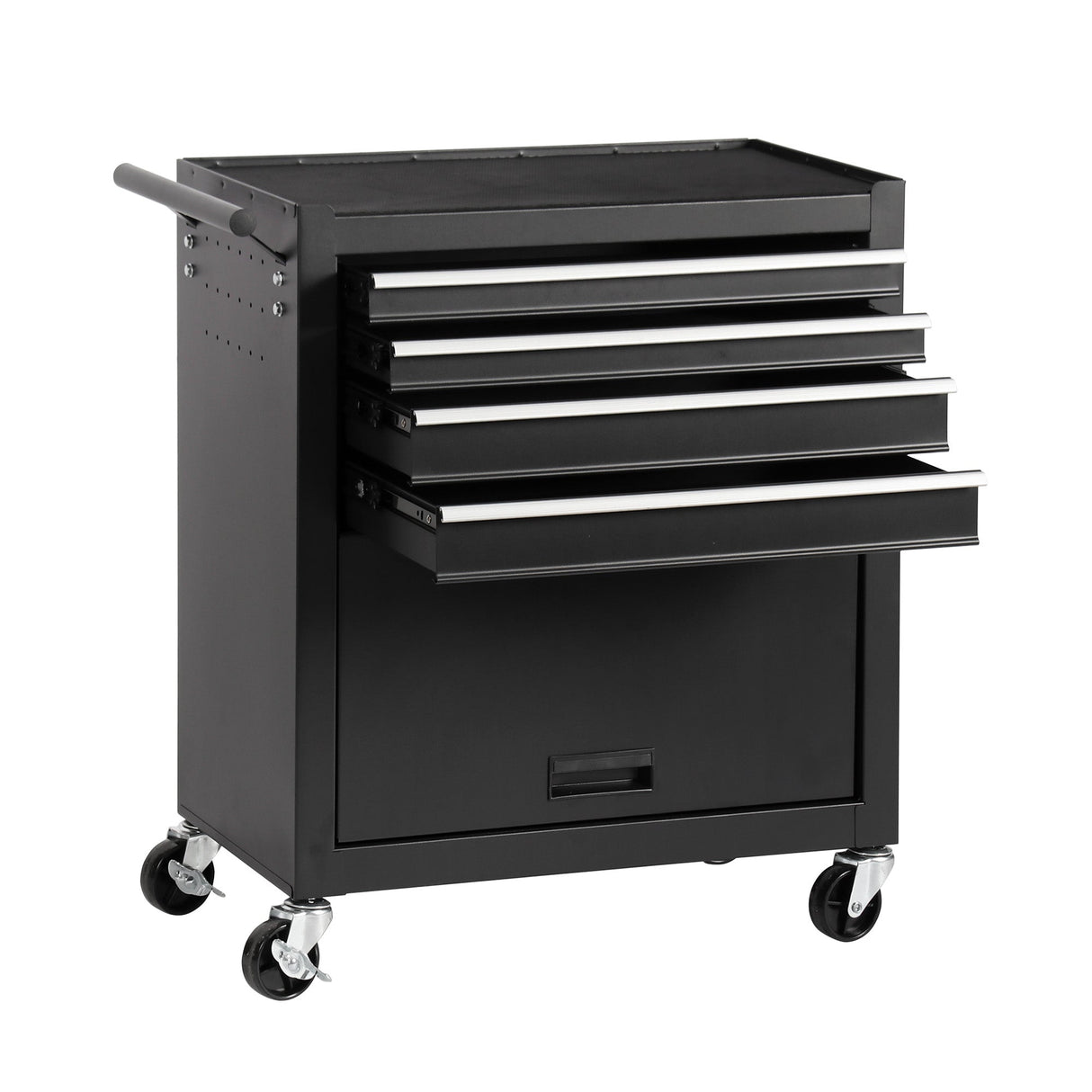 4-Drawer Rolling Tool Chest Cabinet with Wheels