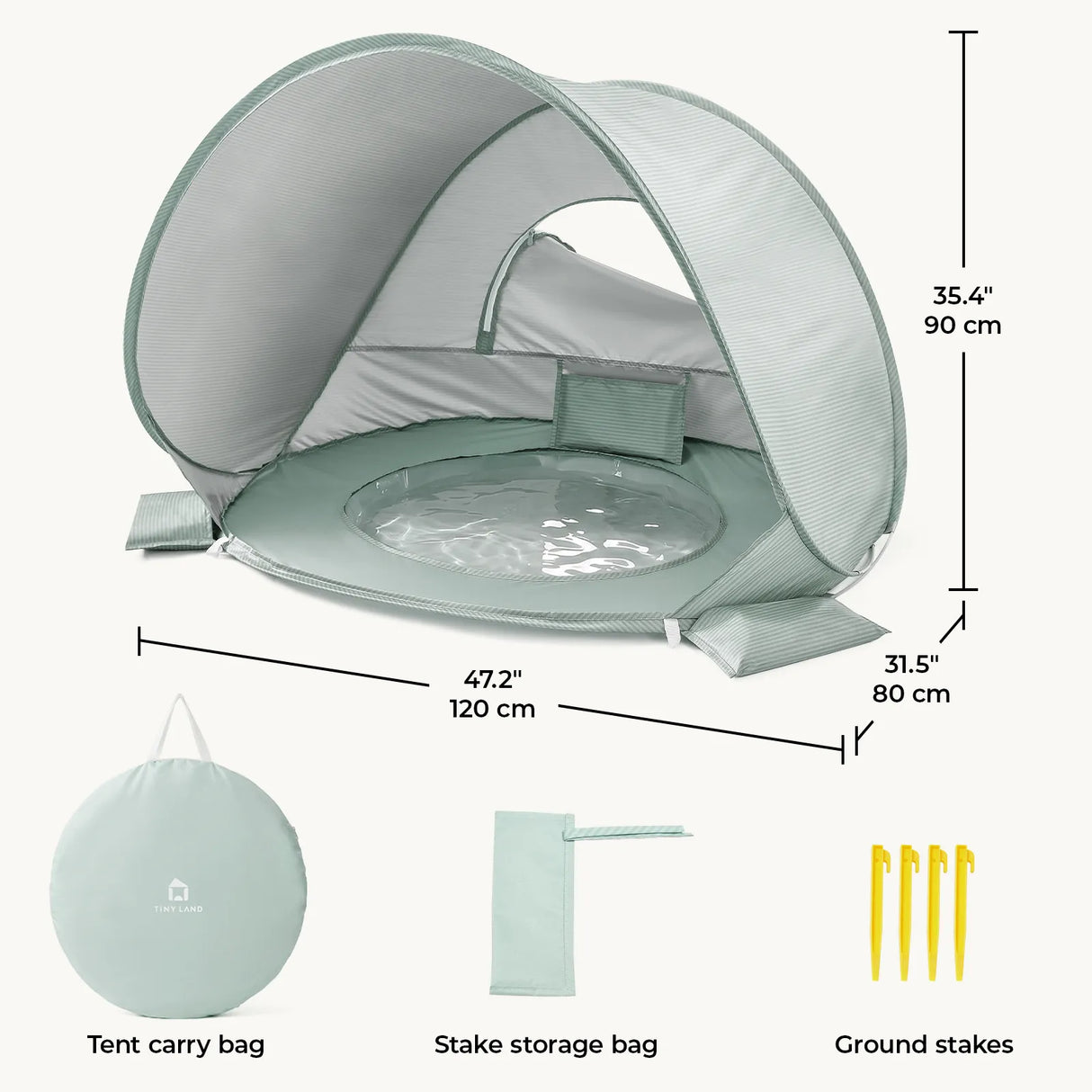 Tiny Land® 3-in-1 Baby Beach Tent